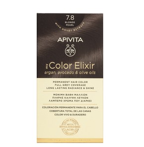 Apivita My Color Elixir Μόνιμη Βαφή Μαλλιών Νο 7.8