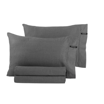 Ζεύγος Μαξιλαροθήκες Minimal Black & White 50x70 g
