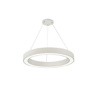 Round Pendant Light LED 68W White 6073-60-WH