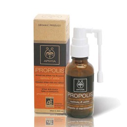 Apivita Propolis Βιολογικό Spray για το Λαιμό με Αλθέα & Πρόπολη 30ml