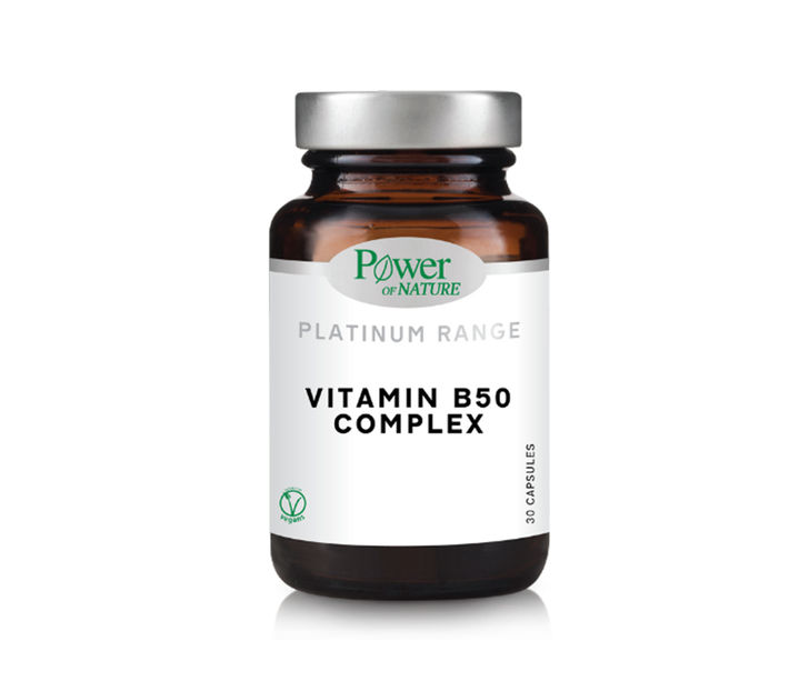 POWER HEALTH PLATINUM RANGE VITAMIN B50 COMPLEX 30CAPS