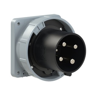 Recessed Male Plug Power Twist 4Χ125A 500V 7H IP67