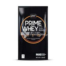 QNT Prime Whey 100% Protein - Belgian Chocolate Brownie, 30gr