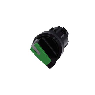 Light Switch Head 0-I Green Plastic 3SU1002-2BF40-