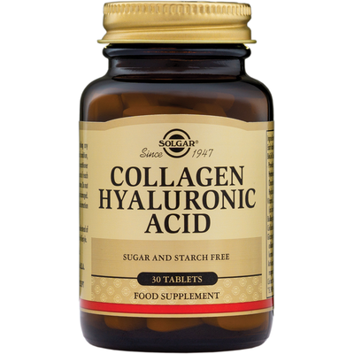Solgar Collagen Hyaluronic Acid Complex  30tabs