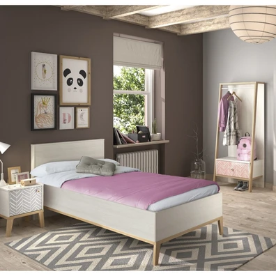 Alika Κρεβάτι Μονό 99x210x86εκ. ( Για Στρώμα 90x20