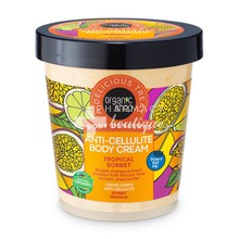 Organic Shop Body Desserts Tropical Sorbet Anti-Cellulite Body Cream - Κρέμα Σώματος με Σορμπέ Φρούτων Κατά της Κυτταρίτιδας, 450ml