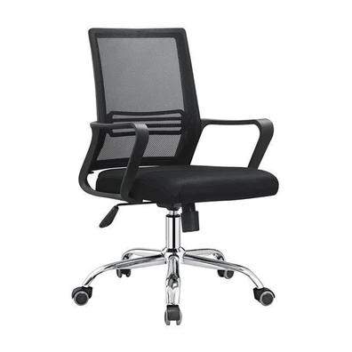 Πολυθρόνα Γραφείου Mesh 58x62x89/99cm BF2110 Μαύρο