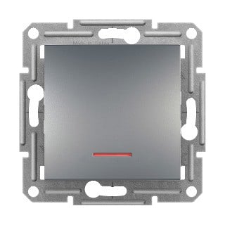 Asfora Bell Push Button Aluminium EPH1601561