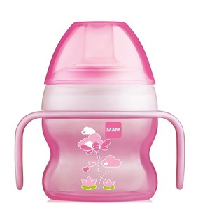 MAM Starter Cup Ροζ 4M+ (Ενδεικτικό Σχέδιο) 150ml 