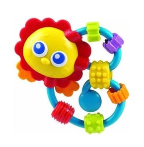 Playgro Curly Critters Κουδουνίστρα Λιονταράκι για