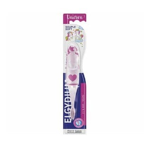 Elgydium Kids Unicorn Soft Toothbrush for 2-6 Year