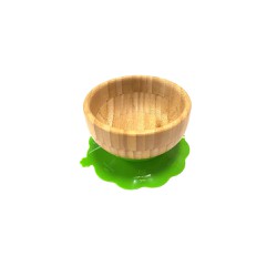 Ola Bamboo Baby Bowl With Suction Base Baby Bowl With Silicone Base 1 piece