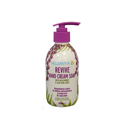 Helenvita Revive Hand Cream Soap Κρεμοσάπουνο Χεριών Με Μούρο Acai & Χυμό Αλόης 300ml