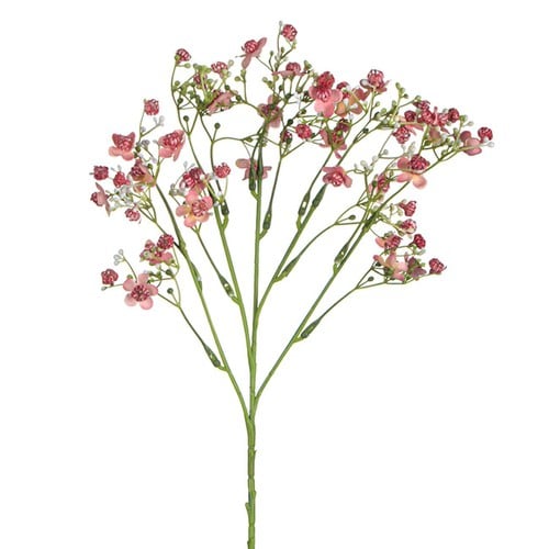 Dege dekorative me lule te vogla roze 49 cm