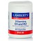 Lamberts Vitamins D3 1000iu and K2 90μg - Υγιή Οστά & Δόντια, 60 caps (8144-60)