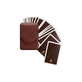 Leather Case for Playing Cards 