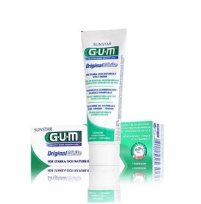 Gum Original White Οδοντόκρεμα για Φυσικά Λευκά Δό