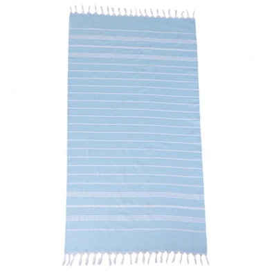 Estia Πετσετα Θαλασσης Azure Stripes Βαμβακερη 80x