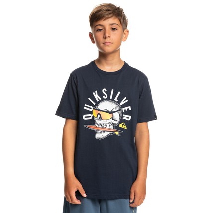Quiksilver Boy T-Shirts Qs Rockin Skull Ss Youth (