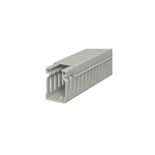 Slotted Cable Trunking System 40x25x20 Gray 617801