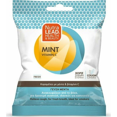 Vitorgan Nutralead Mint & Vitamin C Καραμέλες με Μ