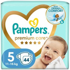 Pampers Premium Care No 5 (11-16Kg) Πάνες 44Τμχ με