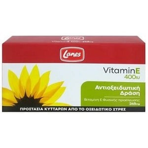 LANES Vitamin E 400 I.U. 30caps