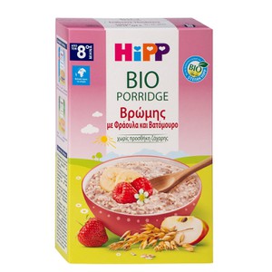 HIPP Bio Βρώμη με Φράουλα και Βατόμουρο 250gr από 
