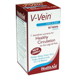 Health Aid, V-Vein, Ξεκούραστα & Υγιή Πόδια,60 tabs