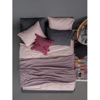Σεντόνι Μονό mix & Match Lina Pink Χωρίς Λάστιχο