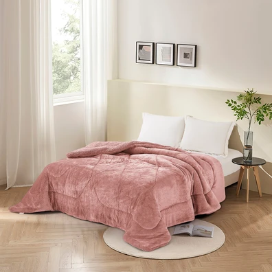 Κουβερτοπάπλωμα Ημίδιπλο 160x220 Vienna Blush Pink