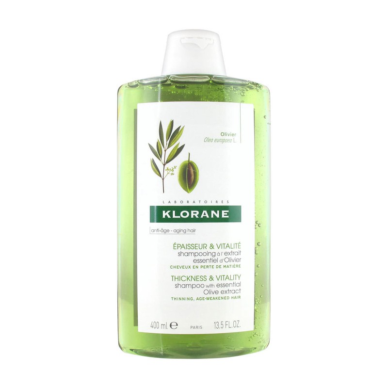 Klorane Shampoo With Essential Olive Extract 400ml