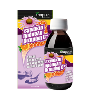 Inoplus Echinacea Propolis Vitamin C Syrup Φυτικό 