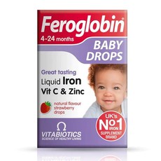 Vitabiotics Feroglobin Baby Drops 4-24m, Βρεφικό Σ