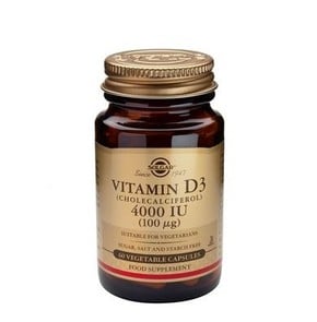 Solgar Vitamin D3 4000iu Veg. Βιταμίνη D3,  60caps