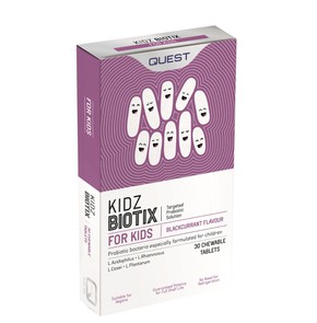 Quest Kidz Biotix Προβιοτικά για Παιδιά, 30chew. t