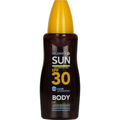 Helenvita Sun Body Oil SPF30 Αντηλιακό Λάδι Σώματο