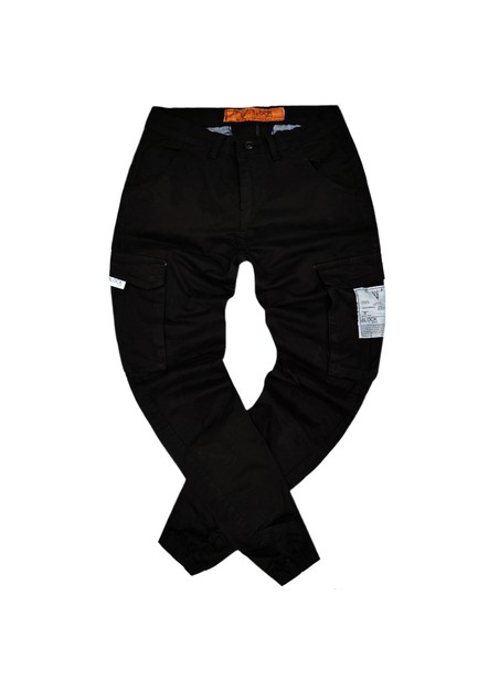 Block jeans jack cargo pants w22 - black 