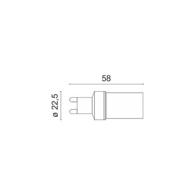 Led Lamp G9 10W 3000Κ 880Lm