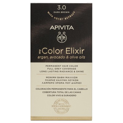 APIVITA My Color Elixir N3,0 Καστανό Σκούρο 50&75m