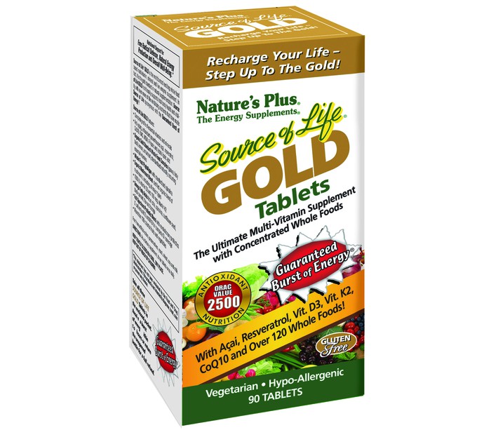 NATURES PLUS SOURCE OF LIFE GOLD 90TABL