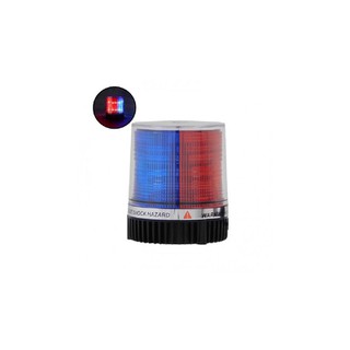 Static Beacon with LED 24VDC Blue-Red 035-01507412