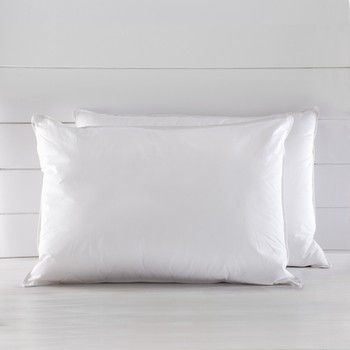 Μαξιλάρι Ύπνου Πουπουλένιο (50x70) 95% πούπουλο κ 5% Φτερό Soft Λευκό Rythmos