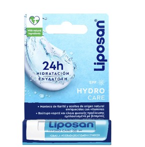 Liposan Hydro Care SPF15 Ενυδατικό Στικ, 4,8gr