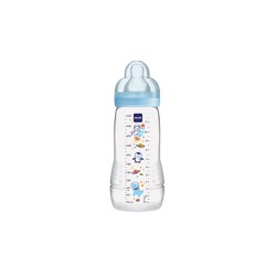 Mam Easy Active Silicone Baby Bottle 4+ Months Blue 330ml