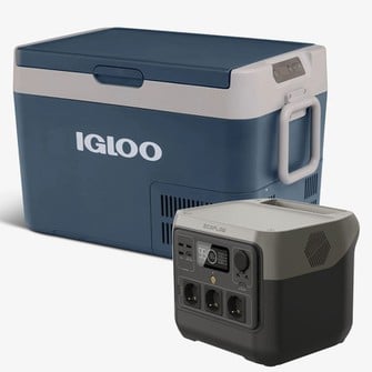 Φορητό Ψυγείο Καταψύκτης Igloo ICF 32 και Ecoflow 