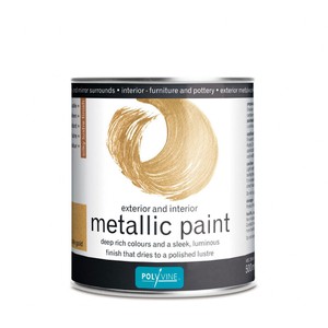 Metallic paint superior metallic sheen POLYVINE