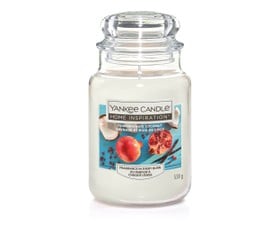 Yankee Candle Home Inspiration Αρωματικό κερί σε γυάλινο δοχείο Pomegranate Coconut 538gr