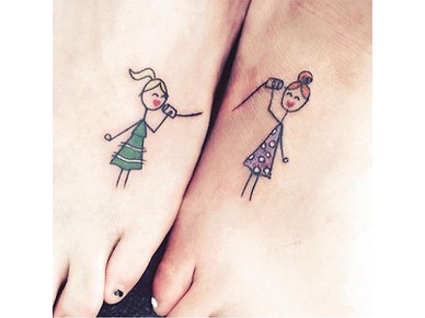 Idei de tatuaje pentru surori